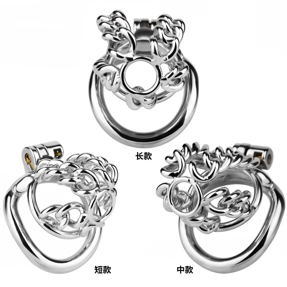Steel Chain - Новая металлическая стальная цепная клетка целомудрия