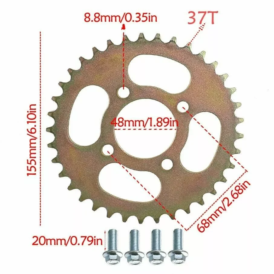 Задняя звездочка TDPRO 32 ''дл – обзор и цена 428 Chain