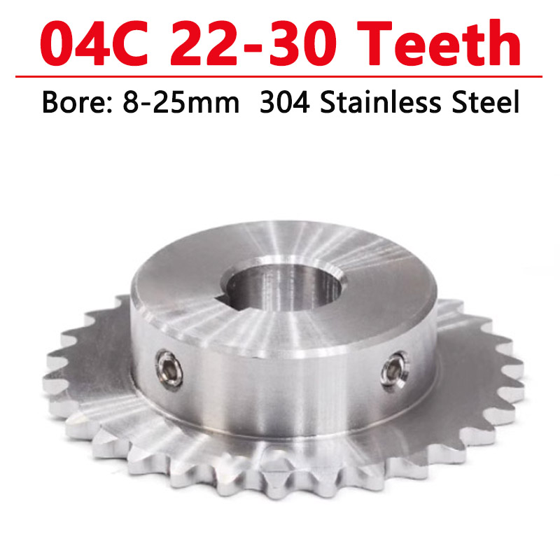 1 шт., 22-30 зубьев, 04C, нерж – обзор и цена Chain Sprocket Set